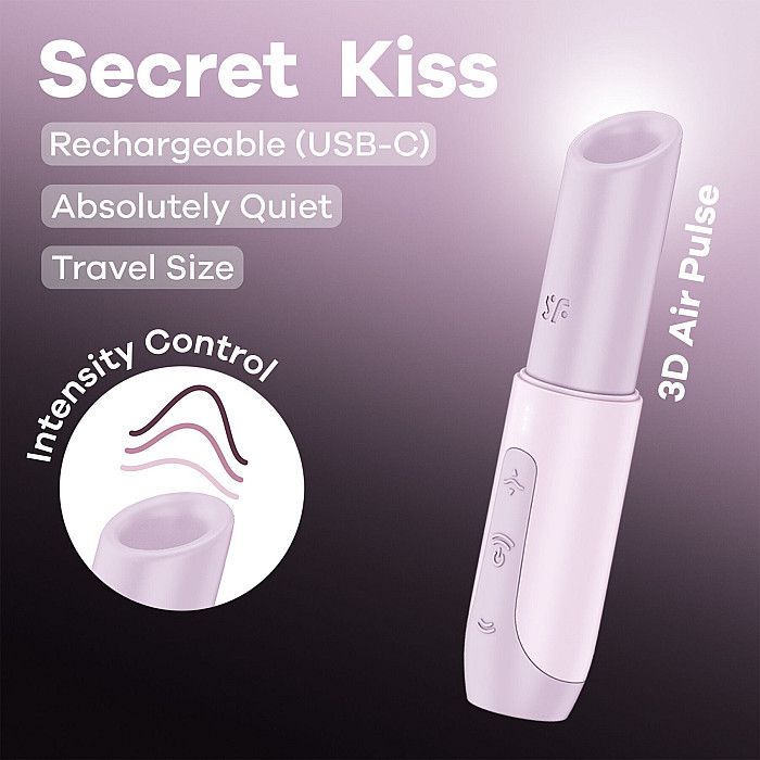 Вакуумний стимулятор Satisfyer Secret Kiss (надірване паковання!!!)
