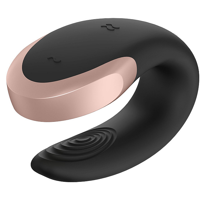 Смарт-вібратор для пар Satisfyer Double Love (Black) (м'яте паковання!!!)
