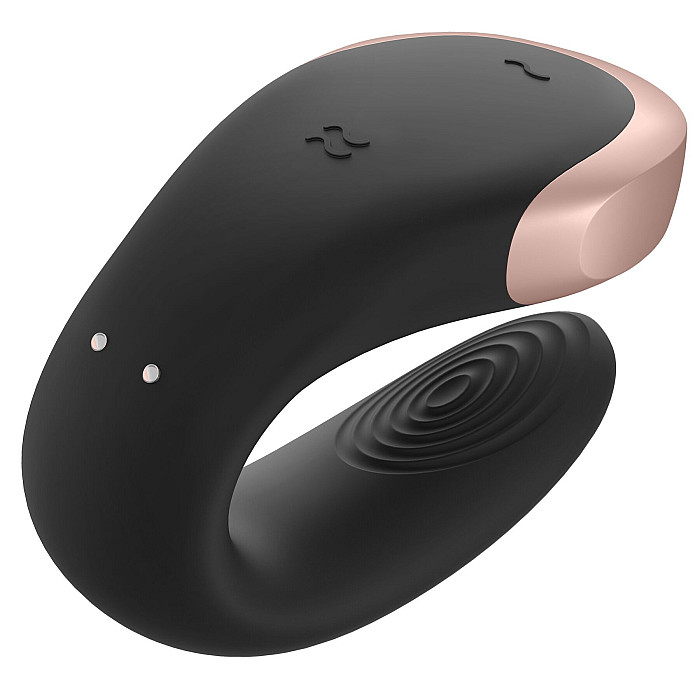 Смарт-вібратор для пар Satisfyer Double Love (Black) (м'яте паковання!!!)
