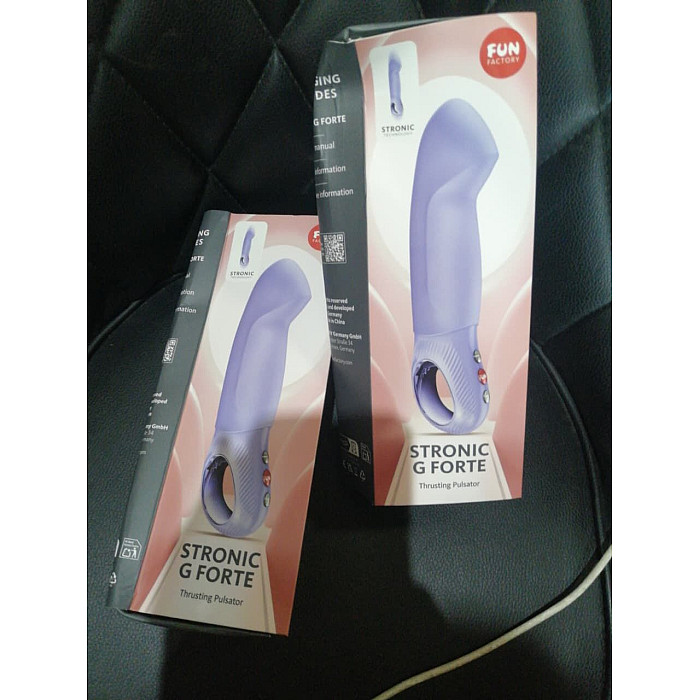 Пульсатор для точки G Fun Factory STRONIC G FORTE Purple (мятая упаковка!!!)