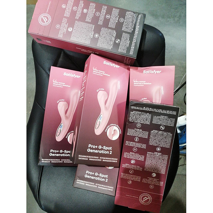 Вакуумний вібратор-кролик Satisfyer Pro+ G-Spot Generation 2 Pink (м'яте паковання!!!)