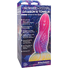 Фентезійний фалоімітатор Doc Johnson Vac-U-Lock Fantasy Fuckers Dragon's Tongue (м'яте паковання!!!)