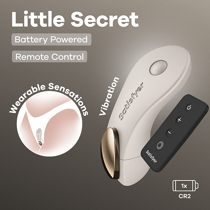 Вібратор у трусики Satisfyer Little Secret Battery Series (м'яте паковання!!!)