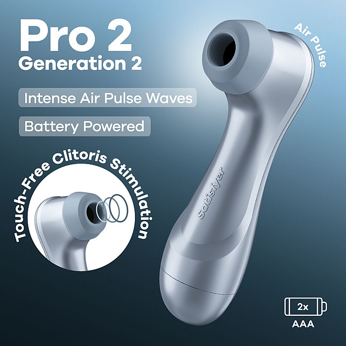 Вакуумный клиторальный стимулятор Satisfyer Pro 2 Generation 2 Battery Series (мятая упаковка!!!)