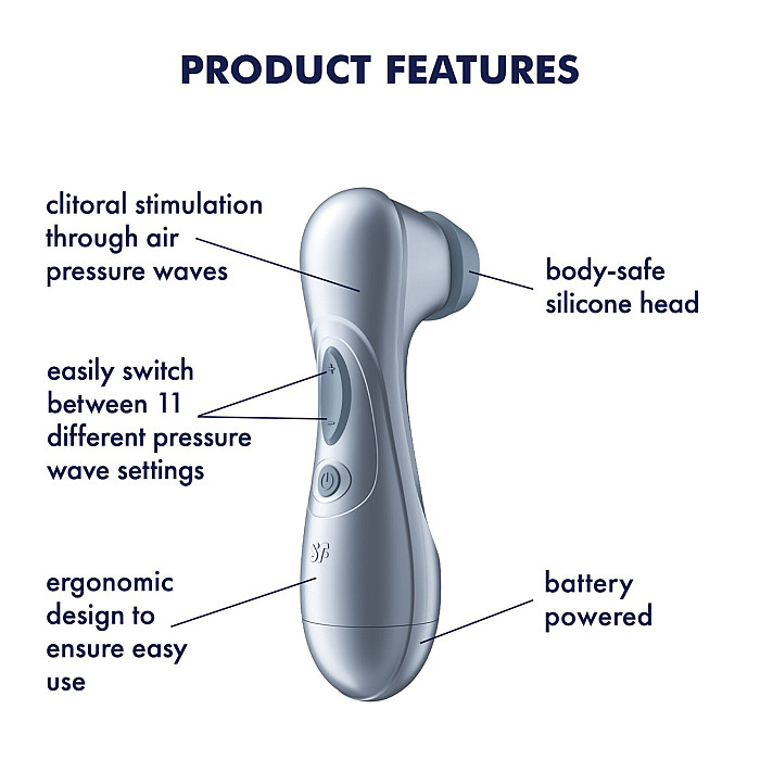 Вакуумный клиторальный стимулятор Satisfyer Pro 2 Generation 2 Battery Series (мятая упаковка!!!)