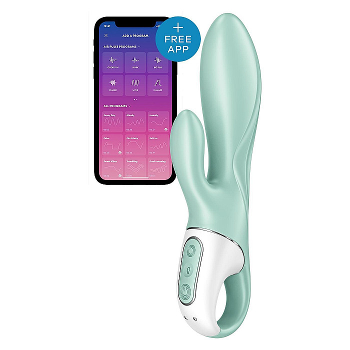 Смарт вибратор-кролик Satisfyer Air Pump Bunny 5+ (мятая упаковка!!!)
