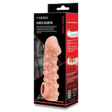Насадка на член Kokos Cock Sleeve CS 010 L (мятая упаковка!!!)