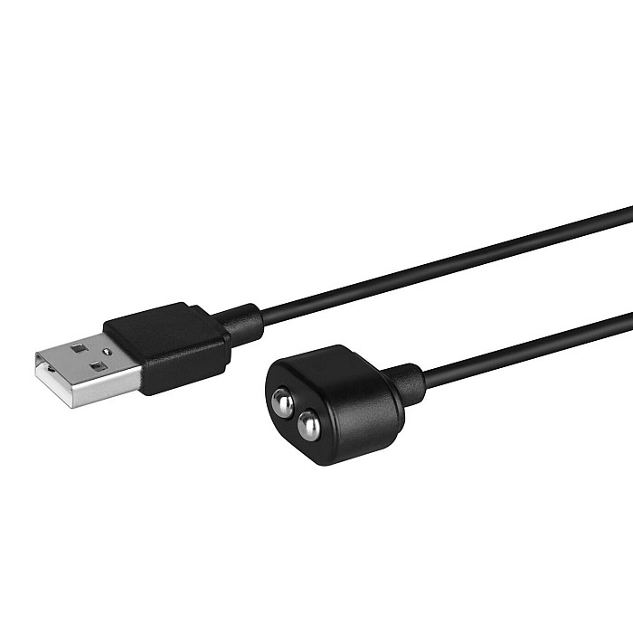 Зарядка (запасний кабель) для іграшок Satisfyer USB charging cable Black (відкрите паковання!!!)