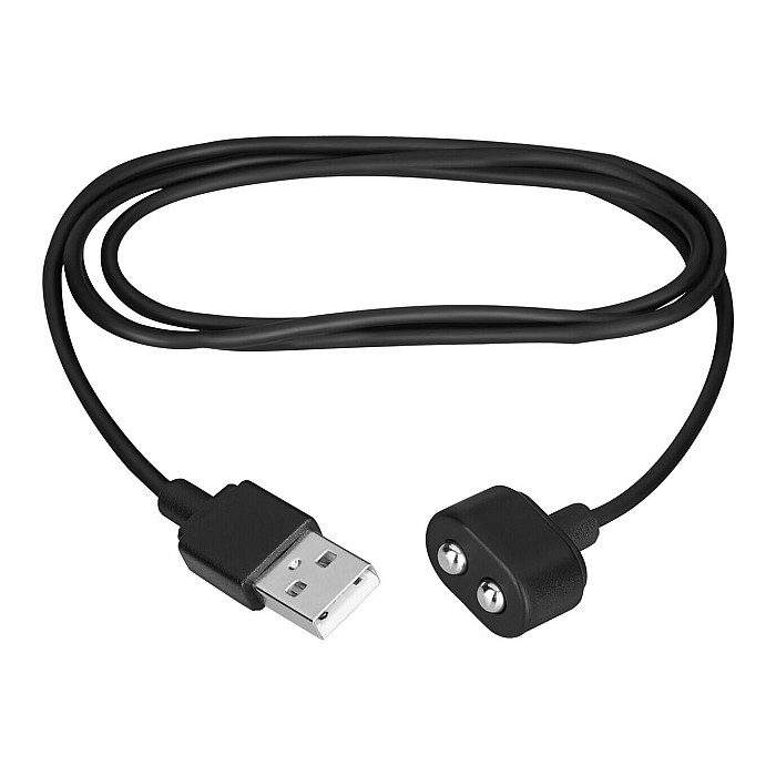 Зарядка (запасний кабель) для іграшок Satisfyer USB charging cable Black (відкрите паковання!!!)