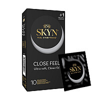 Безлатексні преміум-презервативи SKYN Close Feel 10 шт (м'яте паковання!!!)