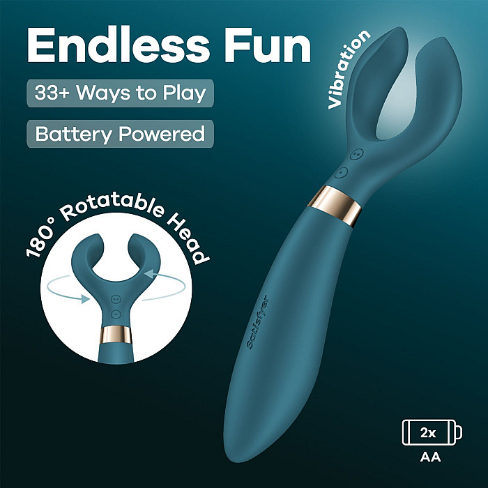 Вибратор для пар Satisfyer Endless Fun Battery Series (мятая упаковка!!!)