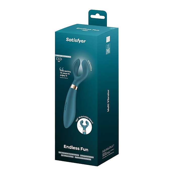 Вибратор для пар Satisfyer Endless Fun Battery Series (мятая упаковка!!!)