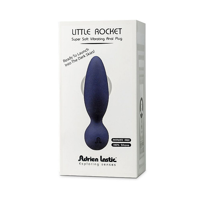 Анальна вібропробка Adrien Lastic Little Rocket (плями на пакованні!!!)