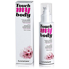 Массажный гель и смазка 2в1 Love To Love TOUCH MY BODY Cherry Blossom (100 мл) увлажняющий