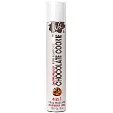 Согревающий лубрикант на водной основе Wet Warming Chocolate Cookie 4 in 1, без сахара (30 мл)