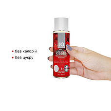 Смазка на водной основе JO H2O - Strawberry Kiss (60 мл) без сахара, растительный глицерин
