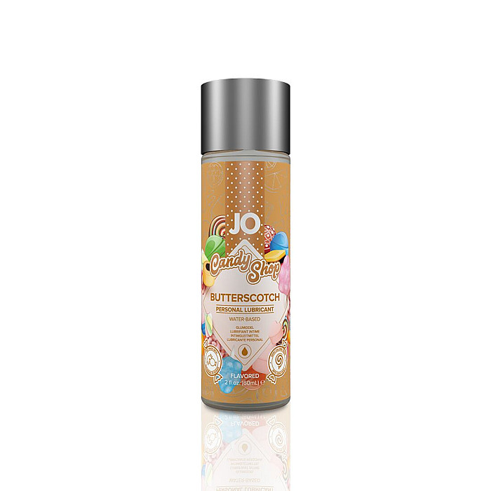 Лубрикант на водній основі System JO H2O — Candy Shop — Butterscotch (60 мл) без цукру та парабенів