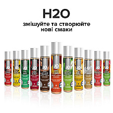 Смазка на водной основе JO H2O — Peachy Lips (120 мл) без сахара, растительный глицерин