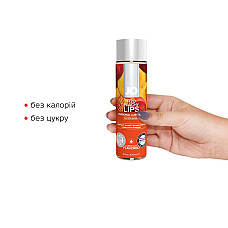 Смазка на водной основе JO H2O — Peachy Lips (120 мл) без сахара, растительный глицерин