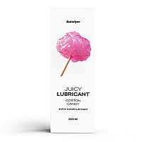 Лубрикант на водній основі Satisfyer Juicy Lubricant Cotton Candy water based 300 мл