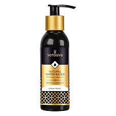 Смазка на водной основе Sensuva Natural Water-Based Exotic Coconut (125 мл) без глицерина и парабенов