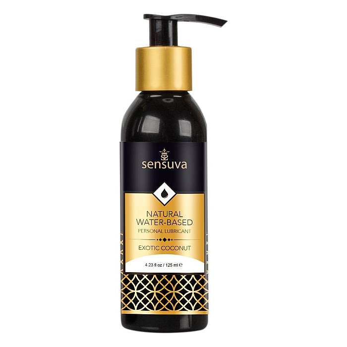 Смазка на водной основе Sensuva Natural Water-Based Exotic Coconut (125 мл) без глицерина и парабенов