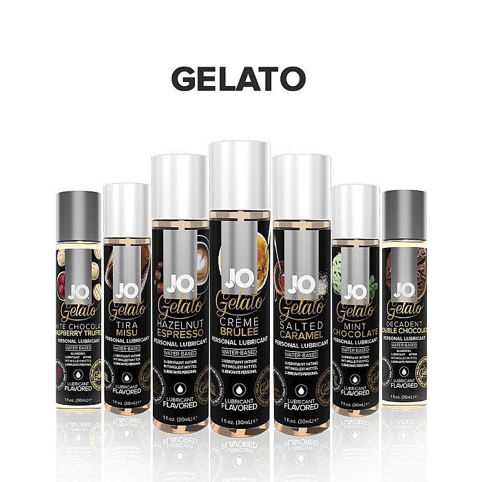 Змазка на водній основі System JO GELATO Tiramisu (30 мл) без цукру, парабенів та пропіленгліколю
