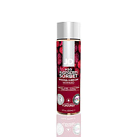 Смазка на водной основе JO H2O — Raspberry Sorbet (120 мл) без сахара, растительный глицерин