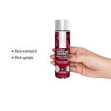 Смазка на водной основе JO H2O — Raspberry Sorbet (120 мл) без сахара, растительный глицерин