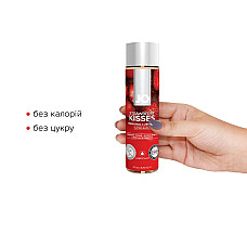 Смазка на водной основе JO H2O — Strawberry Kiss (120 мл) без сахара, растительный глицерин