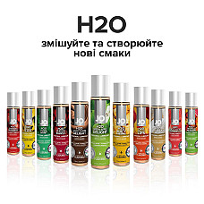 Смазка на водной основе JO H2O — Green Apple (30 мл) без сахара, растительный глицерин