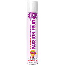 Согревающий лубрикант на водной основе Wet Warming Passion Fruit 4 in 1, без сахара (30 мл)