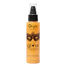 Масло-шиммер для тела Orgie – Glow Shimmering Body Oil (110 мл), чувственный аромат, увлажнение