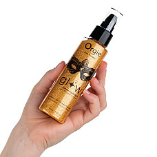 Масло-шиммер для тела Orgie – Glow Shimmering Body Oil (110 мл), чувственный аромат, увлажнение