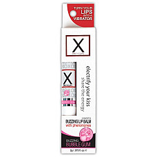 Стимулирующий бальзам для губ унисекс Sensuva – X on the Lips Bubble Gum с феромонами, жвачка