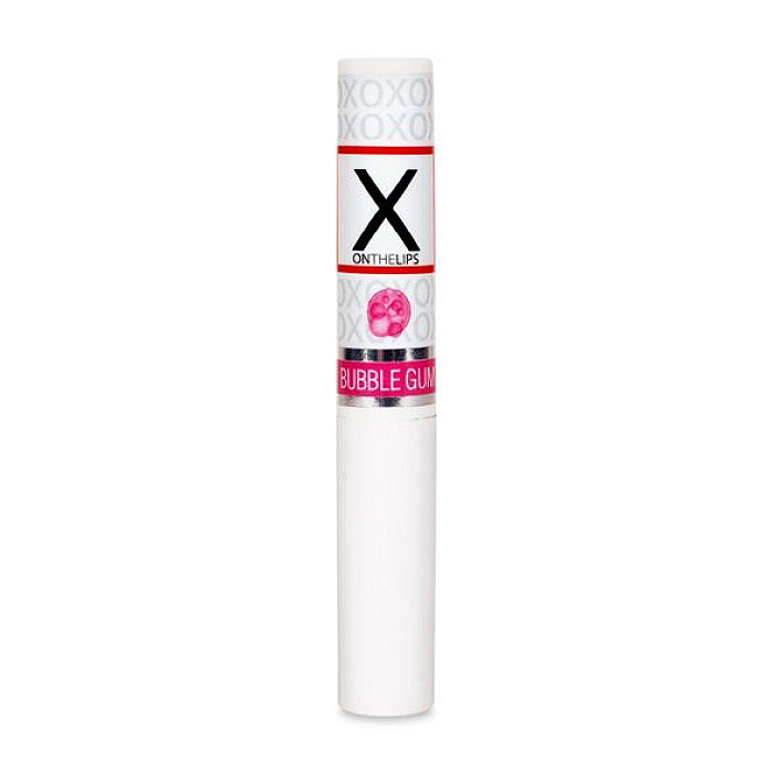 Стимулювальний бальзам для губ унісекс Sensuva - X on the Lips Bubble Gum з феромонами, жуйка