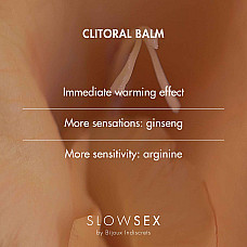 Разогревающий бальзам для клитора Bijoux Indiscrets Slow Sex Clitoral balm