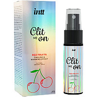 Возбуждающий спрей для клитора Intt Clit Me On Red Fruits Warming Effect 12мл согревающий эффект
