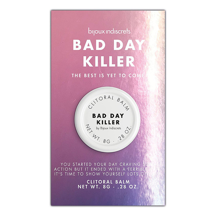 Бальзам для клитора Bijoux Indiscrets Bad Day Killer (Наслаждайся каждым днем), разогревающий