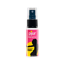Возбуждающий спрей для женщин pjur myspray 20 мл, с экстрактом алоэ, эффект покалывания