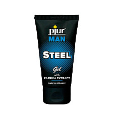 Гель-стимулятор для пениса pjur MAN Steel Gel 50 мл, с экстрактом паприки и ментолом