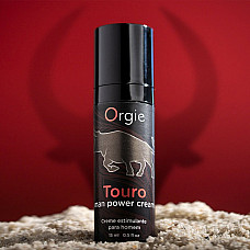 Крем для усиления эрекции Orgie Touro Power Cream, 15 мл, с таурином, гинкго и корнем женьшеня
