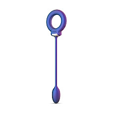Эрекционное виброкольцо с виброяйцом Hueman - Eclipse Anal Vibrator