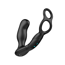 Масажер простати Nexus Revo Embrace з головкою, яка обертається та з ерекційним кільцем