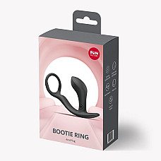 Анальна пробка з ерекційним кільцем Fun Factory BOOTIE RING Black