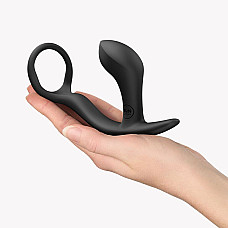 Анальна пробка з ерекційним кільцем Fun Factory BOOTIE RING Black