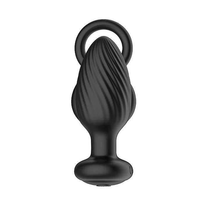 Анальная вибропробка Nexus Tornado Cock and Ball Ring вращение+вибрация, эрекционное кольцо, пульт