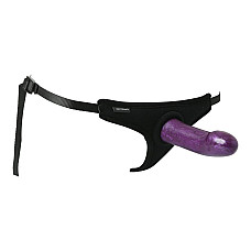 Трусики-стринги со страпоном Sportsheets Bikini Strap-On, диаметр 3,5см