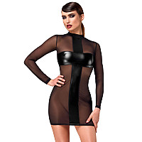 Сукня Noir Handmade F369 Crossfire Mesh & Wetlook Mini dress XL