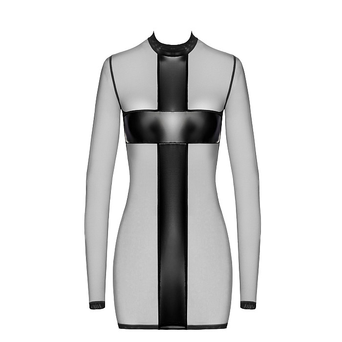 Сукня Noir Handmade F369 Crossfire Mesh & Wetlook Mini dress XL